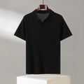 Men's Thin Short Sleeve Knitted POLO Shirt Summer 2026 New Style Lapel Interior Casual T-Shirt Comfortable Breathable Fashion