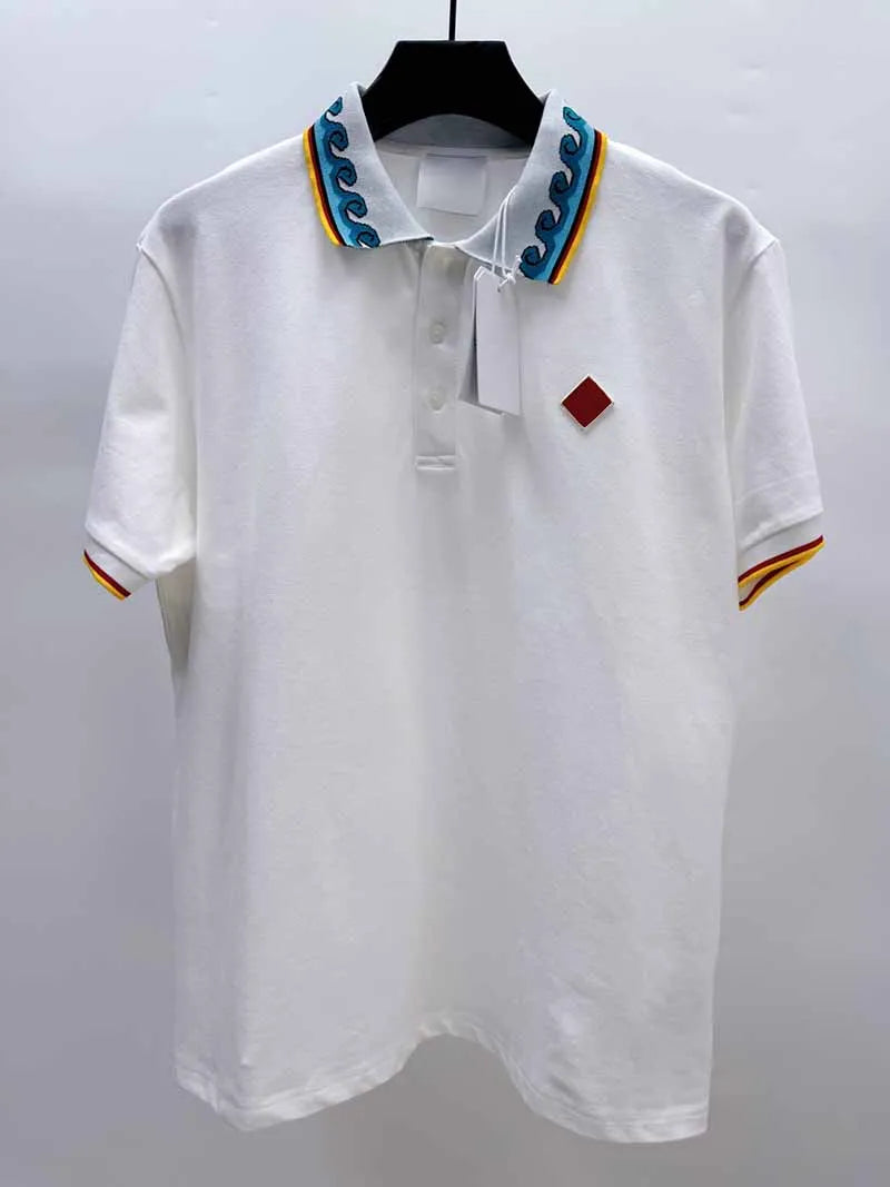 Top Version Casinoblank Morocco Patched Women Men Cotton Shirts