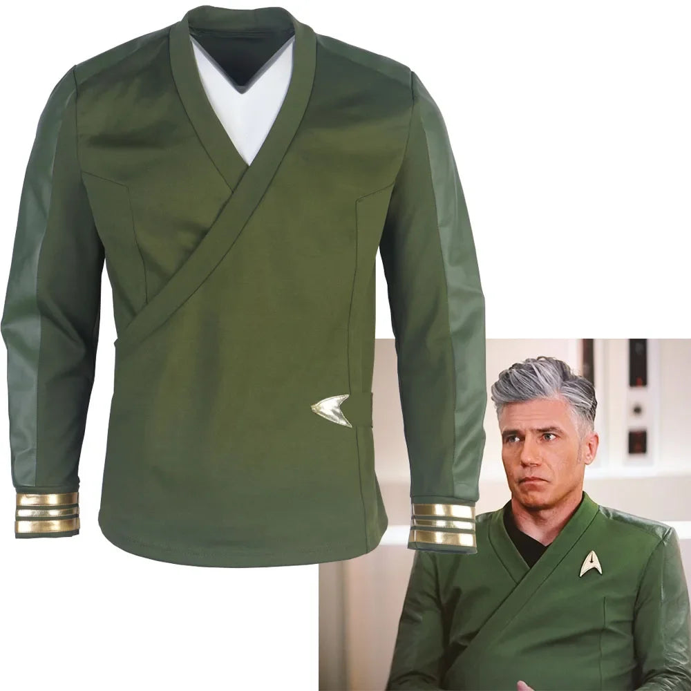 For Strange New Worlds Captain Pike Green Uniforms