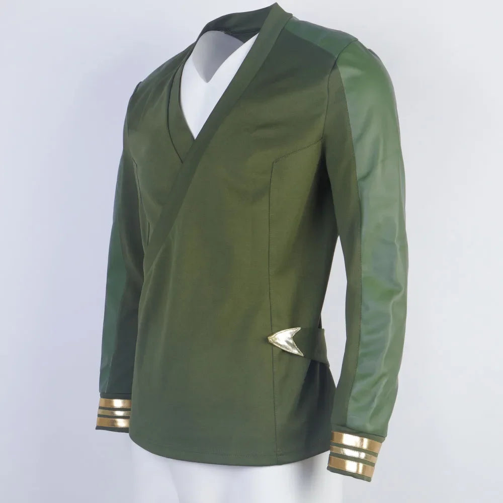 For Strange New Worlds Captain Pike Green Uniforms