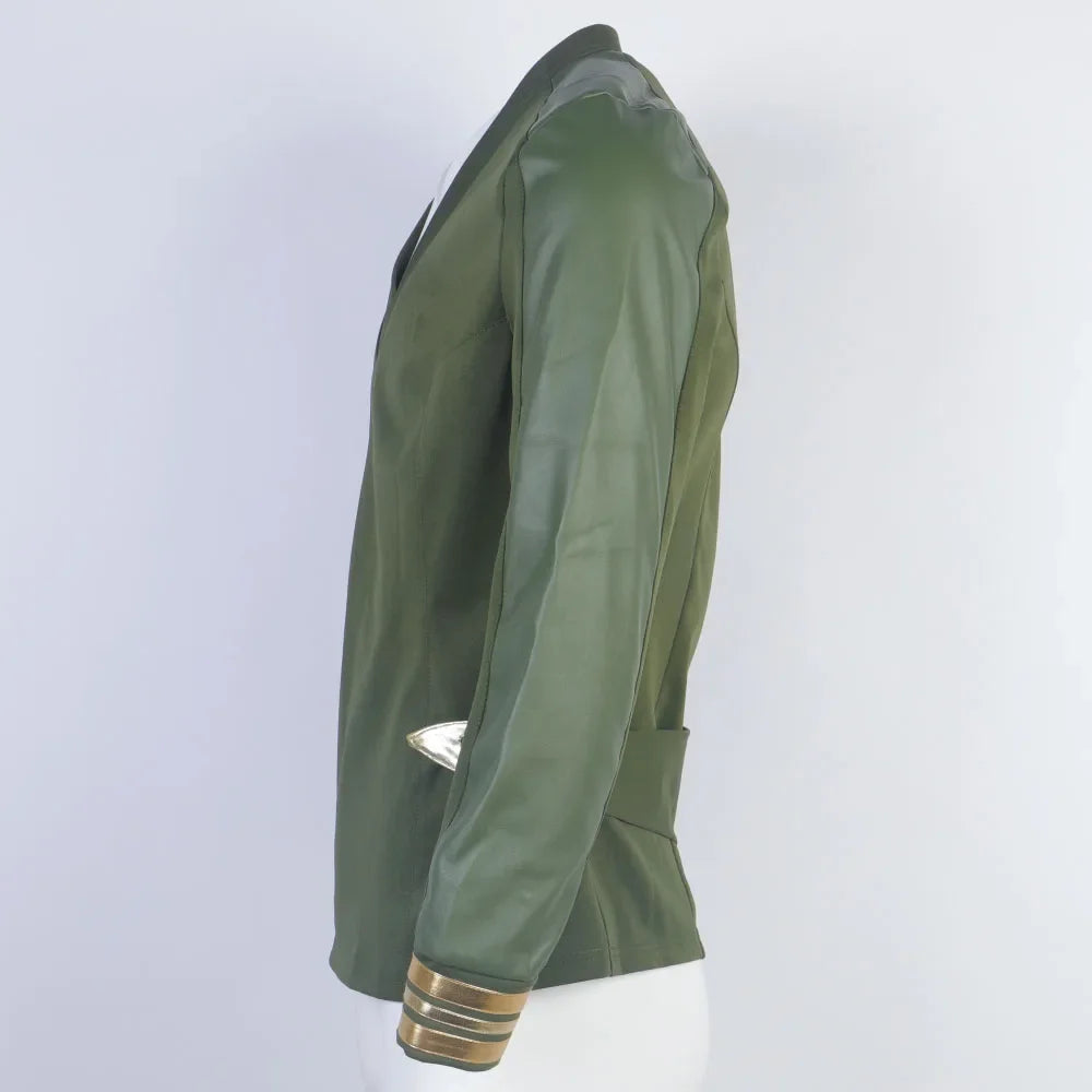 For Strange New Worlds Captain Pike Green Uniforms