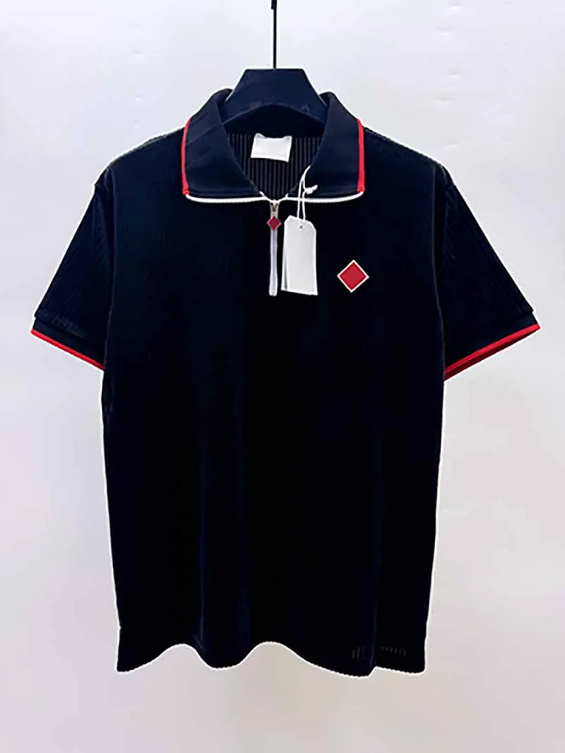 Top Version Casinoblank Morocco Patched Women Men Cotton Shirts