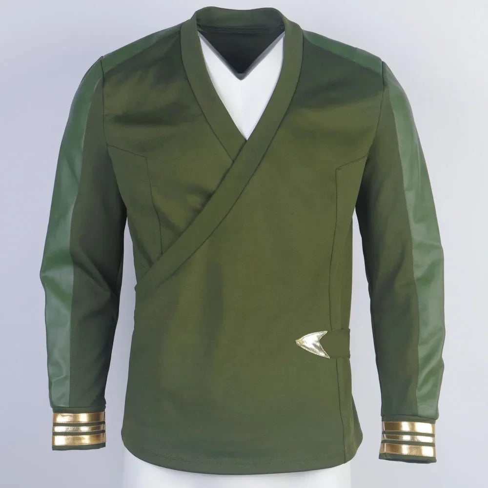 For Strange New Worlds Captain Pike Green Uniforms